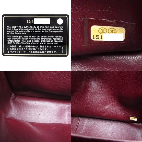 Chanel Chanel Caviar Skin Shoulder Bag Matelasse Leather Crossbody Bag A58600 - Picture 9 of 9